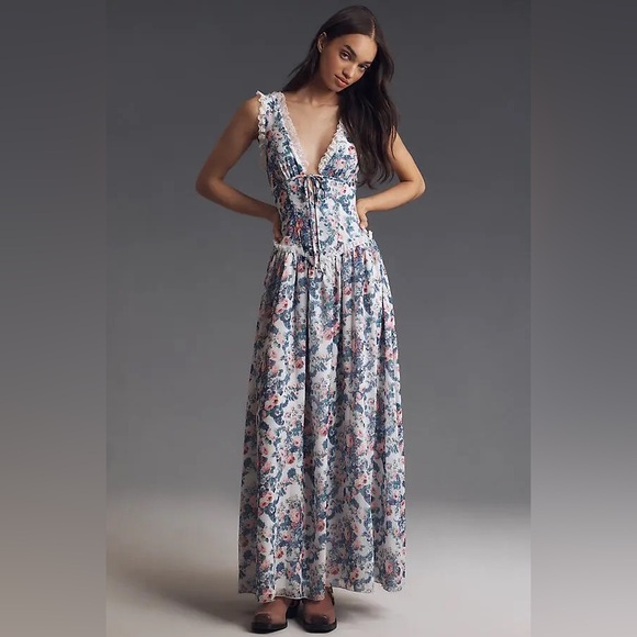 NWT For Love & Lemons Audrey Dress - Picture 2 of 4